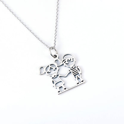 925 Silver Necklace for Boys and Girls Pendant