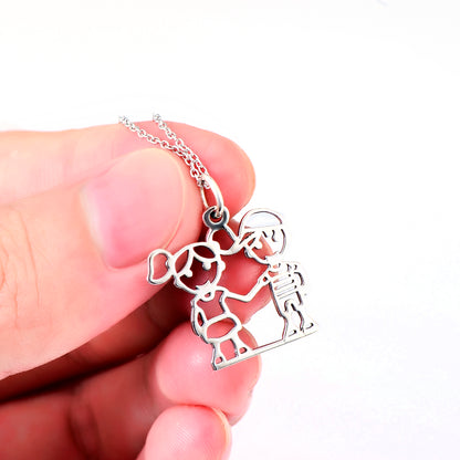 925 Silver Necklace for Boys and Girls Pendant