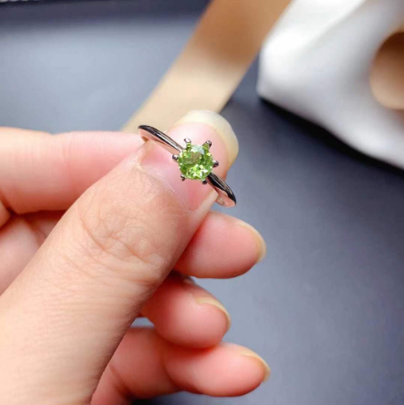 Pink Zircon Ring with Diamonds - Wedding Ring