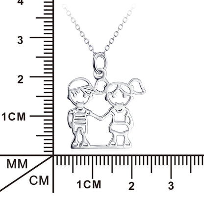 925 Silver Necklace for Boys and Girls Pendant