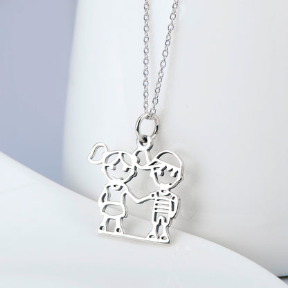 925 Silver Necklace for Boys and Girls Pendant