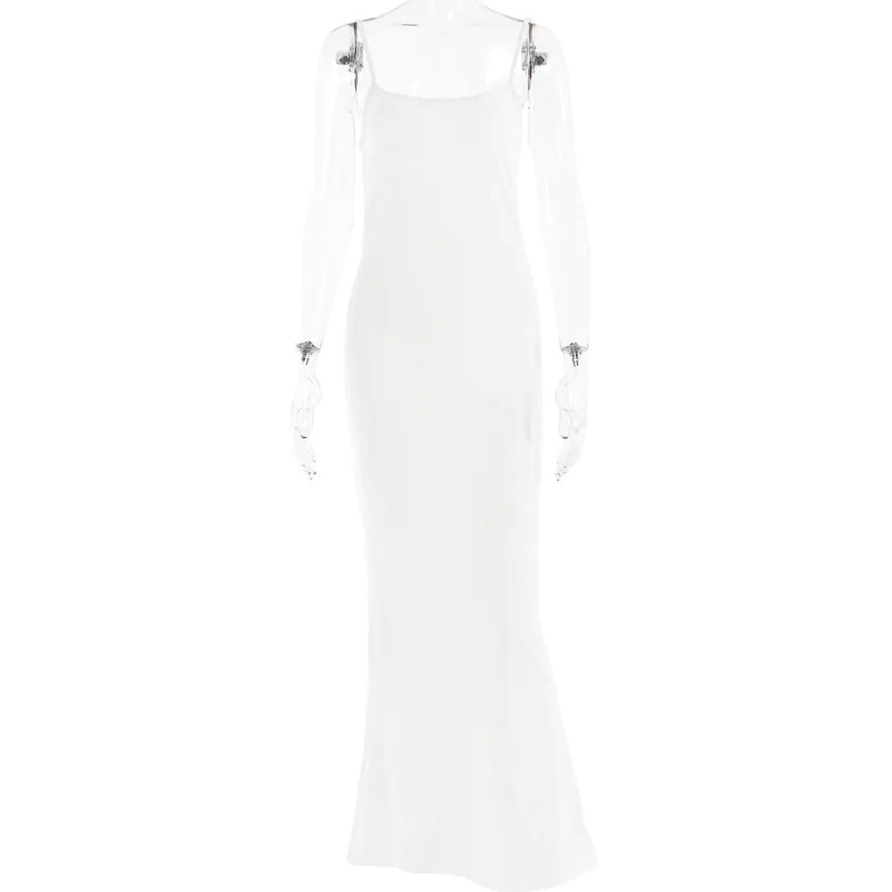 Vestido elegante y refinado en un tejido de seda