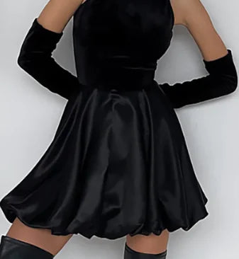 Elegant A-Line High Waist Slimming Skirt for Women